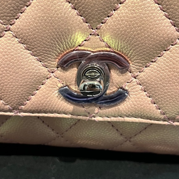 Mini pink top handle Chanel - Picture 4 of 7